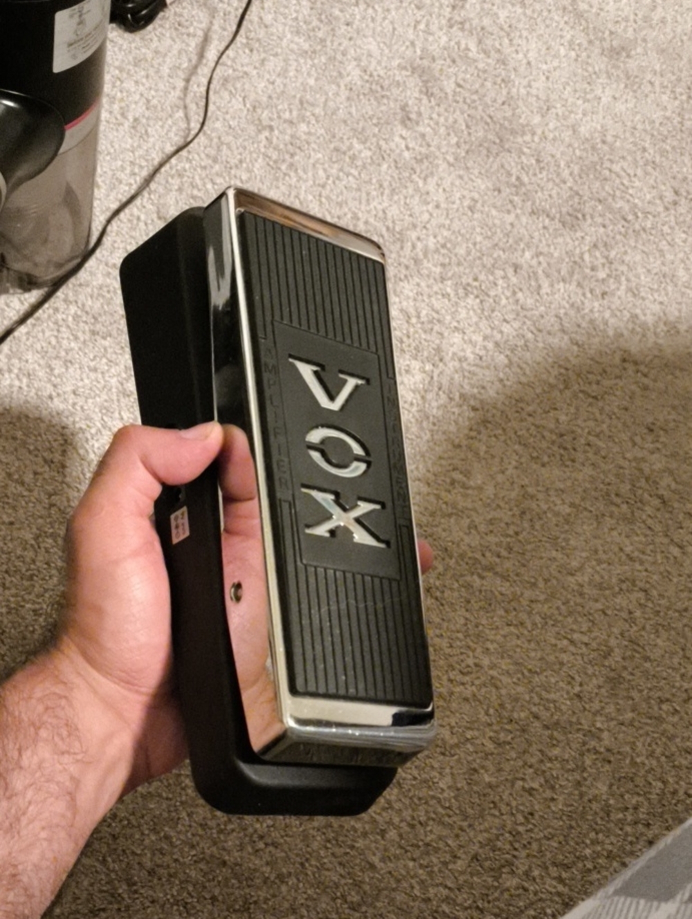 Black Expression Pedal - Universal Guitar Volume/Wah Control